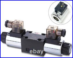 Directional Control Valve, 4W Hydraulic Directional Control Solenoid Valve Size Directional Control Valve, 4W Hydraulic Directional Control Solenoid Valve Size