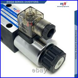 Directional Control Valve, 4W Hydraulic Directional Control Solenoid Valve Size Directional Control Valve, 4W Hydraulic Directional Control Solenoid Valve Size