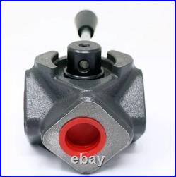 Diverter Valve 3 Way Manual Open Centre 1 BSP