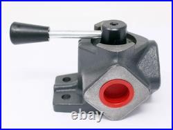 Diverter Valve 3 Way Manual Open Centre 1 BSP