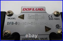 Dofluid DFB-02-3C2-D24-35-51 Hydraulic Directional Valve 24v-dc