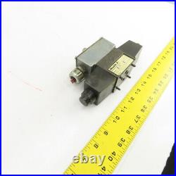 Double A QM-005-C-10B1-TSP Hydraulic Directional Double Solenoid Valve 115V Coil