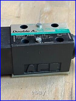 Double A Qfr-3-c-10c1 Hydraulic Valve Directional Control Appears Unused