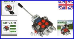 Double Acting Hydraulic Directional Control Valve, 2 Spool, 3600PSI Performance