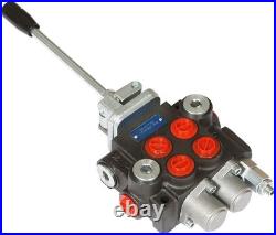 Double Acting Hydraulic Directional Control Valve, 2 Spool, 3600PSI Performance