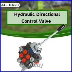 Double Acting Hydraulic Directional Control Valve, 2 Spool, 3600PSI Performance