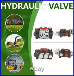 Double Acting Hydraulic Directional Control Valve, 2 Spool, 3600PSI Performance