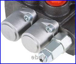 Durable 11 GPM Hydraulic Valve 2 Spool Double Acting for Loaders & Splitters Durable 11 GPM Hydraulic Valve 2 Spool Double Acting for Loaders & Splitters