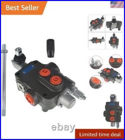 Durable Double Acting Hydraulic Valve, 21GPM & 3600PSI for Tractors & Splitters