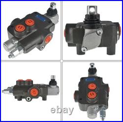 Durable Double Acting Hydraulic Valve, 21GPM & 3600PSI for Tractors & Splitters