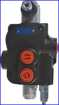 Durable Double Acting Hydraulic Valve, 21GPM & 3600PSI for Tractors & Splitters