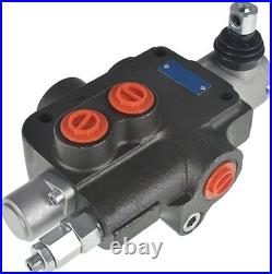 Durable Double Acting Hydraulic Valve, 21GPM & 3600PSI for Tractors & Splitters