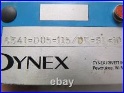 Dynex 6541-D05-115/DF-SL-10 Hydraulic Directional Control Valve 115V