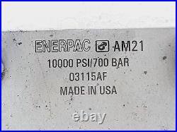 ENERPAC AM21 Hydraulic Split Manifold Valve, 2 Way, 5 Port, 10000 PSI # 1