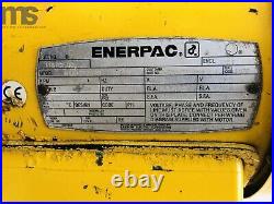 ENERPAC ZE3 404M4B ELECTRIC HYDRAULIC PUMP With4-WAY VALVE 700 BAR/10,000 PSI 115V