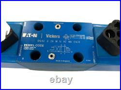 Eaton Vickers DG4V32NMUH760EN38 Hydraulic Directional Solenoid Valve 24V DC
