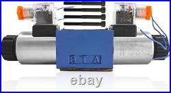 Electric Hydraulic Directional Control Solenoid Valve 12VDC D03 NG6 21 GPM 4560 Electric Hydraulic Directional Control Solenoid Valve 12VDC D03 NG6 21 GPM 4560