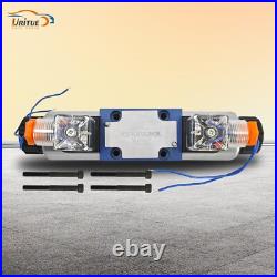 Electric Hydraulic Directional Control Solenoid Valve 12VDC D03 NG6 21 GPM 4560 Electric Hydraulic Directional Control Solenoid Valve 12VDC D03 NG6 21 GPM 4560