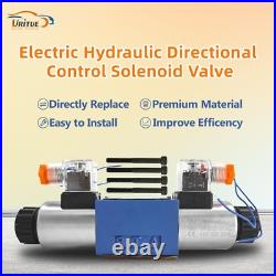 Electric Hydraulic Directional Control Solenoid Valve 12VDC D03 NG6 21 GPM 4560 Electric Hydraulic Directional Control Solenoid Valve 12VDC D03 NG6 21 GPM 4560