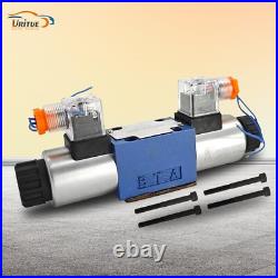 Electric Hydraulic Directional Control Solenoid Valve 12VDC D03 NG6 21 GPM 4560 Electric Hydraulic Directional Control Solenoid Valve 12VDC D03 NG6 21 GPM 4560