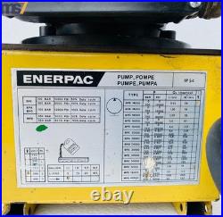 Enerpac Bpe 14000 Electric Hydraulic Pump 4 Way Valve 700 Bar/10,000 Psi