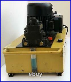 Enerpac Electric Hydraulic Power Pack/ Pump 4-way Valve 700 Bar/10,000 Psi