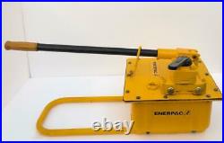 Enerpac P-464 Hydraulic Hand Pump 4 Way Valve 700 Bar/ 10,000 Psi #2