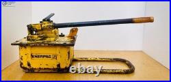 Enerpac P464 Hydraulic Hand Pump With 4 Way Valve 700 Bar/10,000 Psi