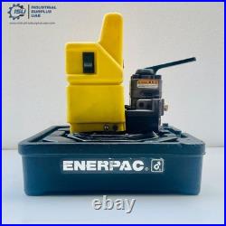 Enerpac PUJ1401B Electric Hydraulic Pump 4-Way Valve 10,000PSI 700BAR 115V