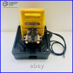 Enerpac PUJ1401B Electric Hydraulic Pump 4-Way Valve 10,000PSI 700BAR 115V