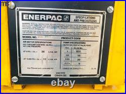 Enerpac Pam 1022 Pneumatic Air Hydraulic Pump 2 Way 3 Pos Manual Valve 700 Bar