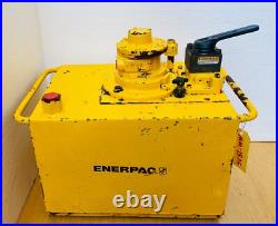 Enerpac Pneumatic Air Hydraulic Pump/ Power Pack 4-Way Valve 700 Bar/10,000 PSI