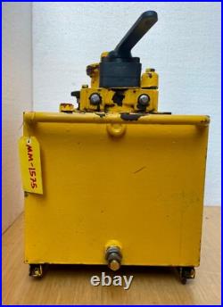 Enerpac Pneumatic Air Hydraulic Pump/ Power Pack 4-Way Valve 700 Bar/10,000 PSI