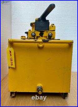 Enerpac Pneumatic Air Hydraulic Pump/ Power Pack 4-Way Valve 700 Bar/10,000 PSI