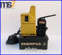 Enerpac Puj1400b Economy Electric Portable Hydraulic Pump 4-way Valve 115 Vac