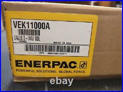 Enerpac VEK11000A 2-Way Hydraulic Solenoid Valve Fast Shipping
