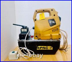 Enerpac ZU4408JI Electric Hydraulic Pump 4-Way Valve 230V 700 Bar/10,000 PSI