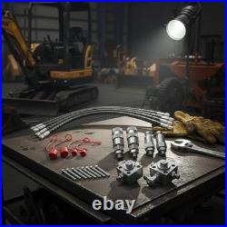 Excavator Diverter Valve Kit Multi-Purpose Hydraulic Diverter Valve Kit