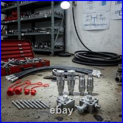 Excavator Diverter Valve Kit Multi-Purpose Hydraulic Diverter Valve Kit
