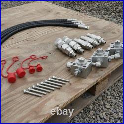 Excavator Diverter Valve Kit Quick Connect Hydraulic Diverter Valve Kit