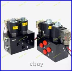 Excavator Electronically controlled Hydraulic Solenoid Valve 24V Two-way Valve Excavator Electronically controlled Hydraulic Solenoid Valve 24V Two-way Valve
