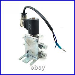 Excavator Hydraulic Solenoid Valve 2 Position 4 Way 12V 24V Quick Coupler