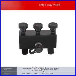 Fast Hydraulic High Pressure Four-way Valve Oil Circuit Splitter Hydraulic Pump