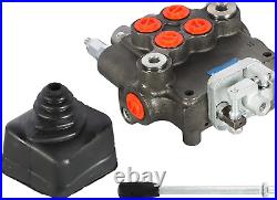 Findmall 2 Spool 21 GPM 3625 PSI Hydraulic Directional Control Valve, SAE Ports