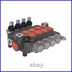 Findmall 4 Spool 21 GPM 3600 PSI Hydraulic Directional Control Valve, SAE Por