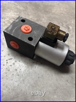 Flowfit 3 Way Hydraulic Solenoid Diverter 3/8 Bsp Port Size, 12v Dc, 80 L/min