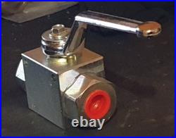 Gemels GE2 G3/8 PN500 Hydraulic Ball Valve 2 Way x 7
