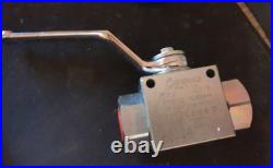 Gemels GE2 G3/8 PN500 Hydraulic Ball Valve 2 Way x 7