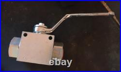 Gemels GE2 G3/8 PN500 Hydraulic Ball Valve 2 Way x 7