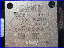 Gemels GE2 G3/8 PN500 Hydraulic Ball Valve 2 Way x 7